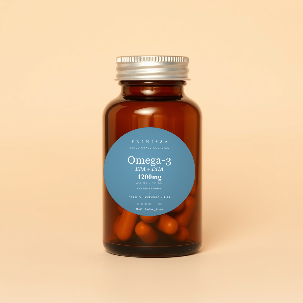 Omega-3 EPA/DHA Primissa — bote 60 softgels